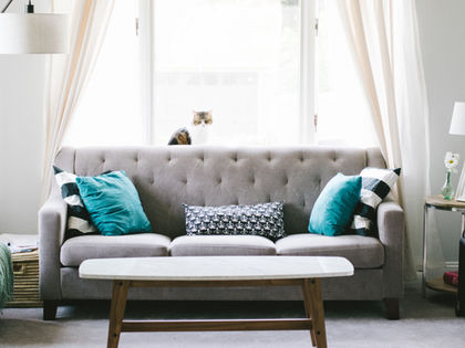 Sittin' on Katie's Couch