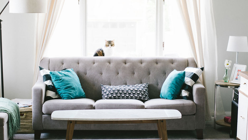 Grey Living Room Sofa