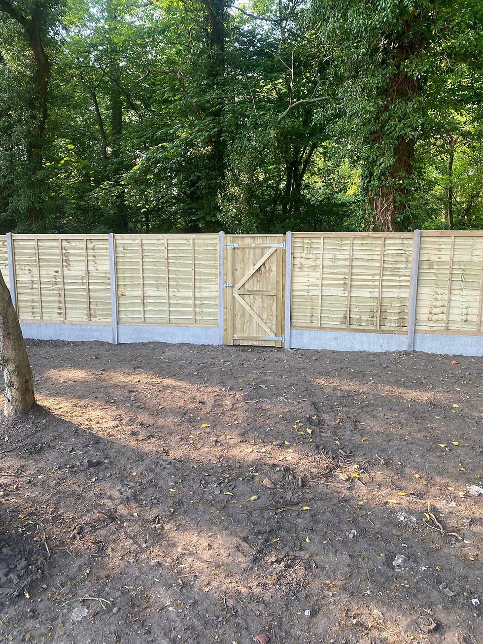 Archie's Landscapes - Fencing 10