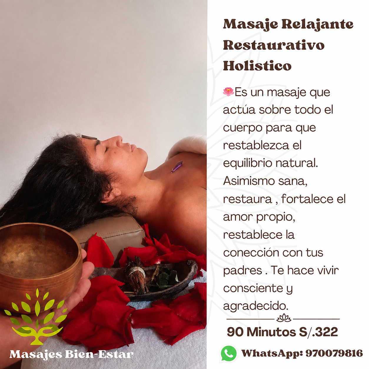 Holistic Restorative Relaxing Massage 