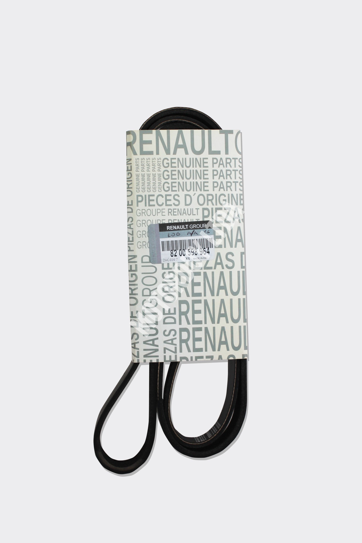 Correa aire acondicionado Renault Logan