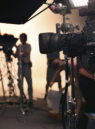 Film Set Scene