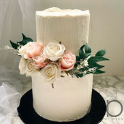 Ellie, buttercream wedding cake