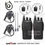 Thumbnail: 1 or 2PC Walkie Talkie UHF 5W 400-470MHz BF888S 2 Way Radios + USB Charger H-777