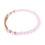 Thumbnail: Hdb3007 - "Blessed" Rondelle Beads Stretchable Bracelet