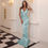 Thumbnail: Marissa Aqua Sequin Gown