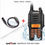 Thumbnail: UV-9R Waterproof IP67 Walkie Talkie 10W Dual Band 136-174/400-520MHz Ham Radios