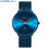 Thumbnail: Fashion Mens Watches Top Brand Luxury Quartz Slim Mesh Steel Sport Waterproof