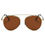 Thumbnail: BETHEL | Retro Mirrored Lens Teardrop Aviator Sunglasses