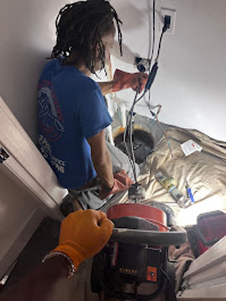 Pro Boyz Uncloging a Drain in Yonkers NY 1-9-25.jpg