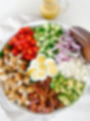 Chicken Cobb salad