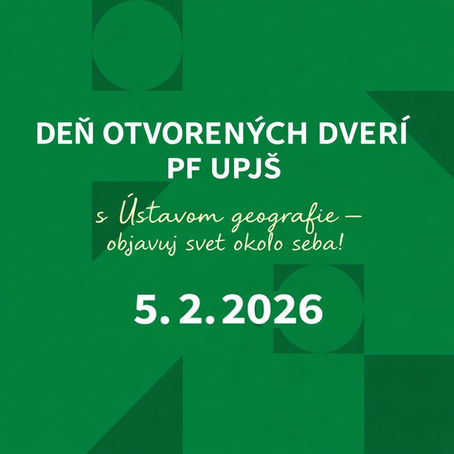 Deň otvorených dverí na Prírodovedeckej fakulte UPJŠ