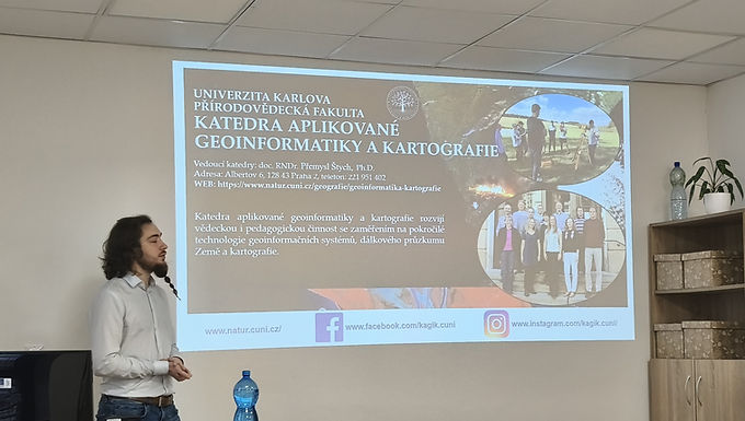 Satelitné Big Data v praxi: Erasmus+ školenie Dr. Daniela Palubu z Karlovej univerzity