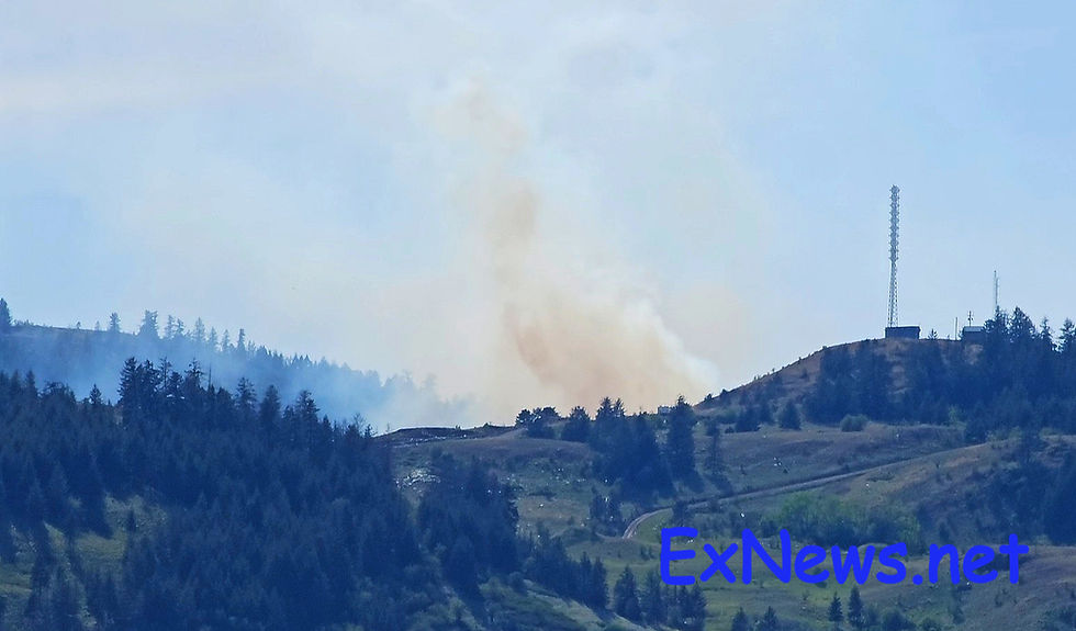 Smoke Rises from Greater Vernon Landfill