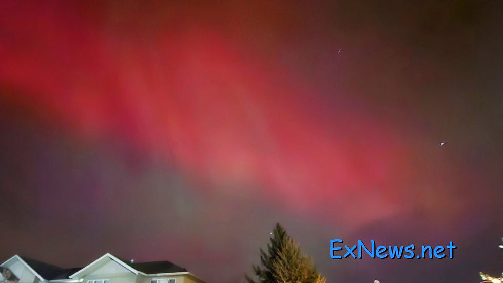 Northern Lights Over Vernon