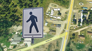 Serious Pedestrian Involved MVI in Enderby