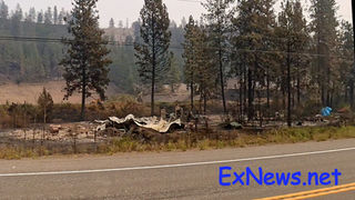 Highway 97 reopens north of Okanagan Lake after Bradley Creek wildfire