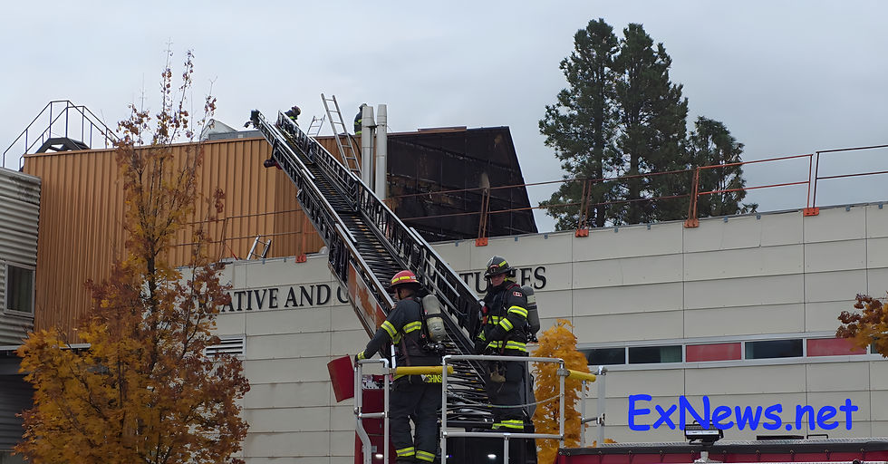 Fire Forces Evacuation of Creative and Critical Studies Building at UBC Okanagan