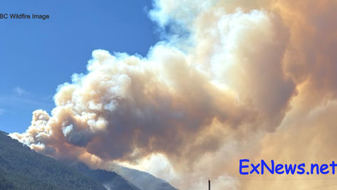 Wildfires Rage in Fraser Canyon