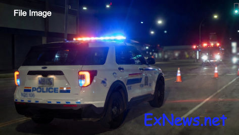 Motorcycle Crash Downtown Vernon