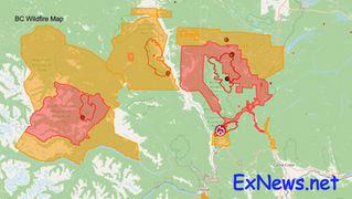 Wildfire Closes Another Stretch of BC Highway