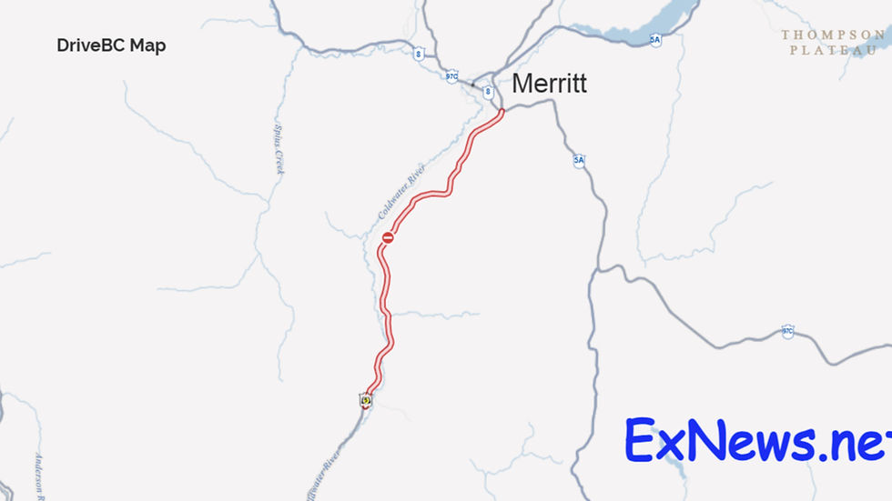 Coquihalla Highway Northbound Remains Closed Due to Toxic Material Spill from Semi-Truck Fire