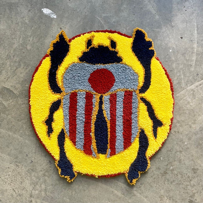 scarab beetle.