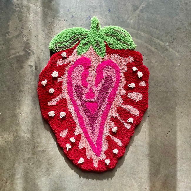 it probably tastes like strawberry.