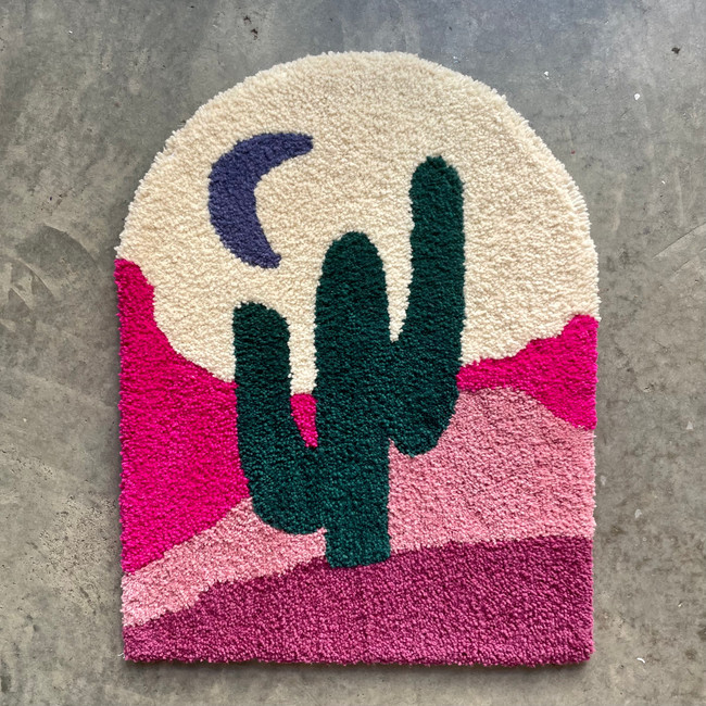 pink dusk cacti.