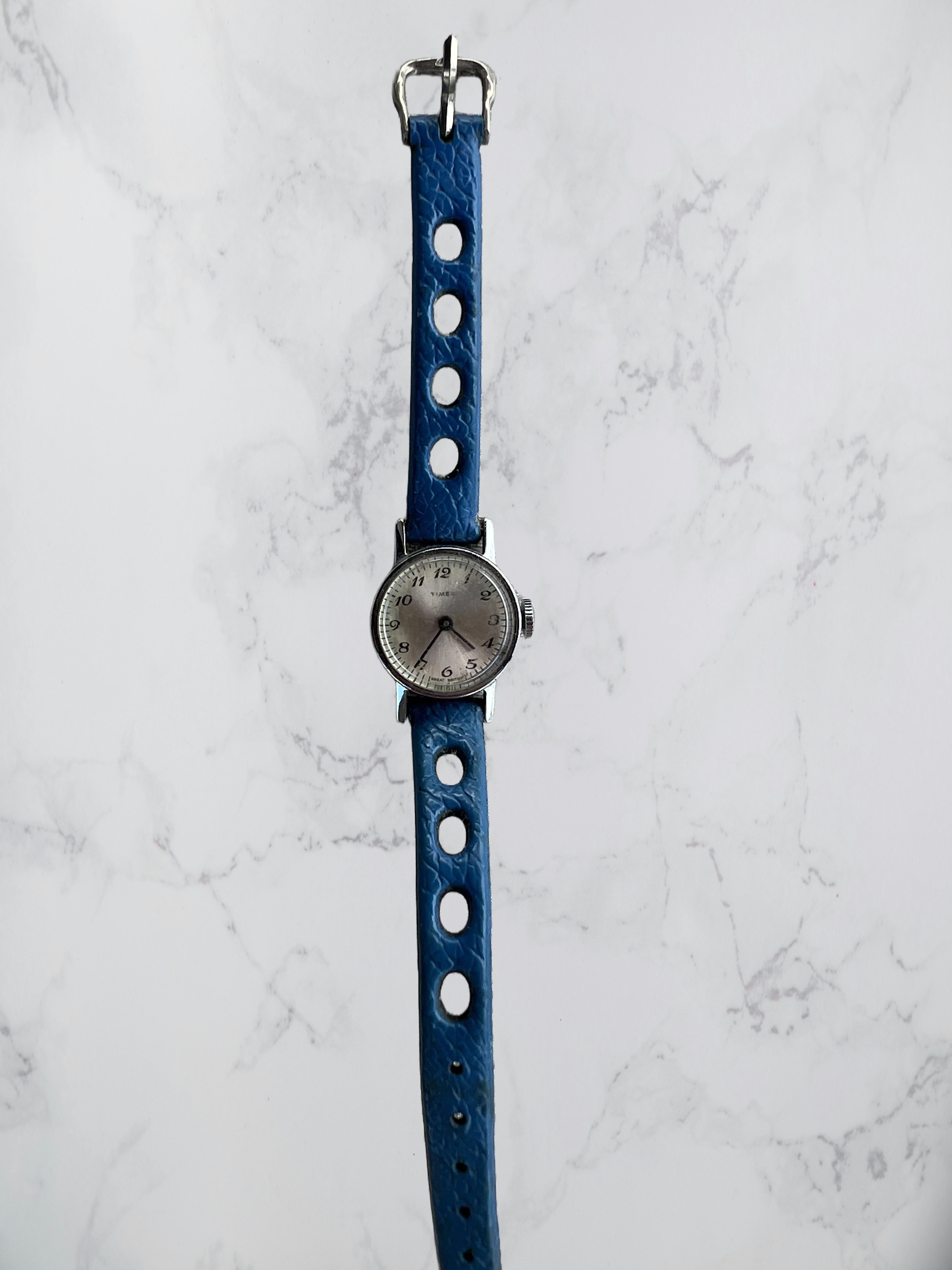 Sølvfarget Dameklokke