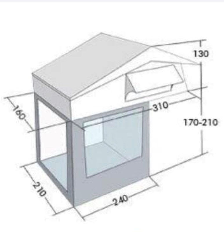 Miniatyrbilde: Taktelt, Top Camp Xtreme 160 V2