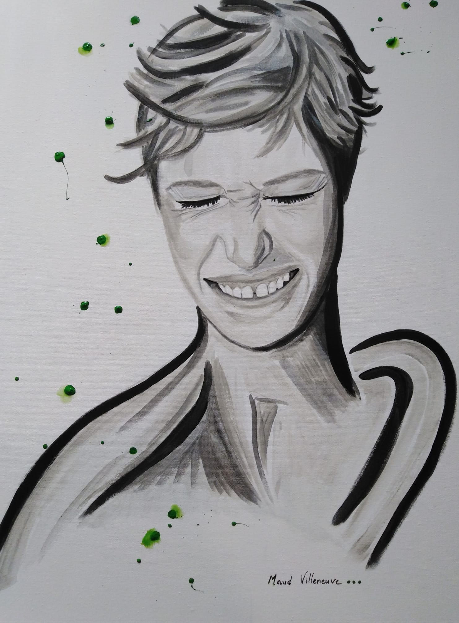 un sourire est un brun d'amour déposé sur les lèvres