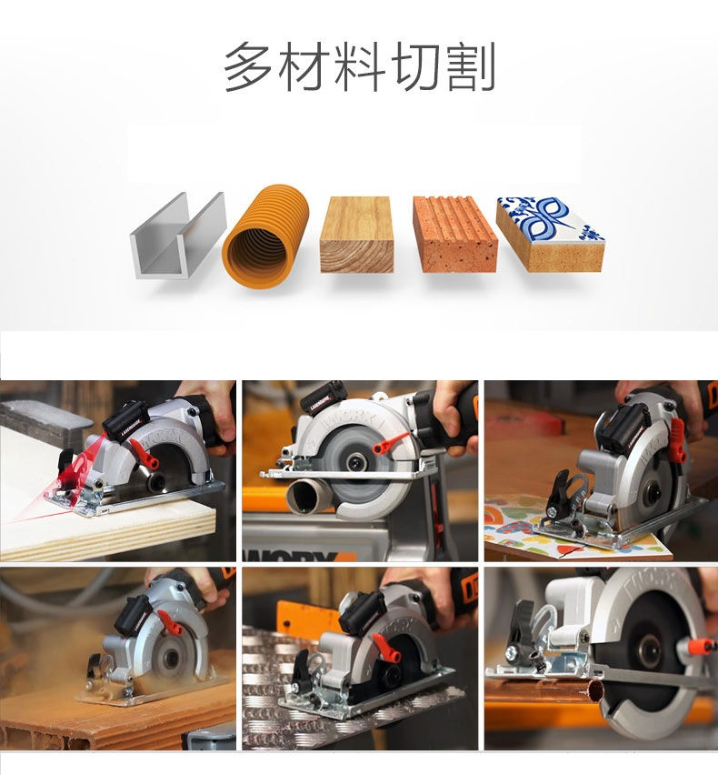 縮圖：WORX 威克士 – 110mm多功能圓鋸 WX427