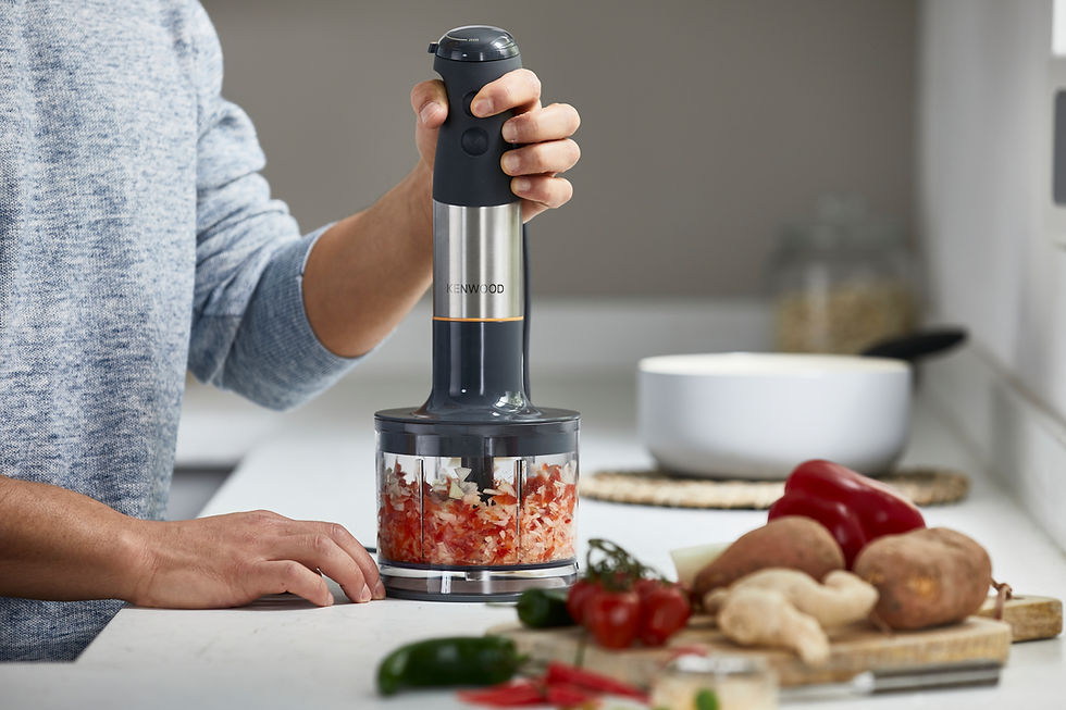 縮圖：Kenwood Triblade XL+手提攪拌棒 HBM60.307GY Hand Blender HBM60.307GY