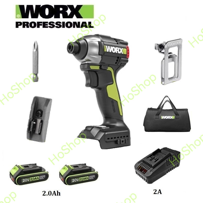 WORX 威克士 WU292DS 20V 無刷智能超輕起子機充電套裝 - Ultra-light Smart Impact Driver Set