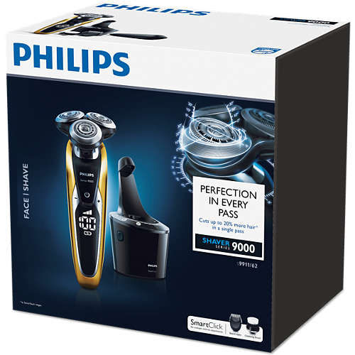 縮圖：Philips S9911/62 乾濕兩用電鬚刨