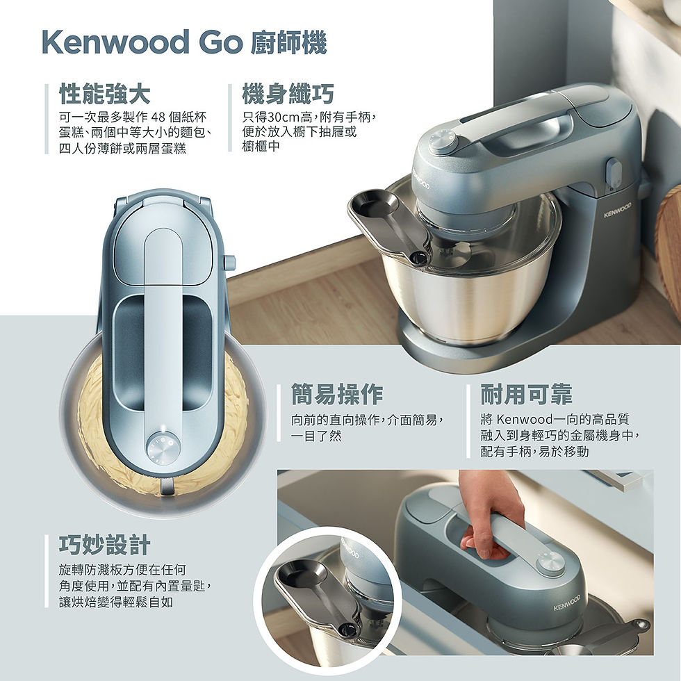 縮圖：Kenwood Go 廚師機 KZM35.000GY Kitchen Machine KZM35.000GY