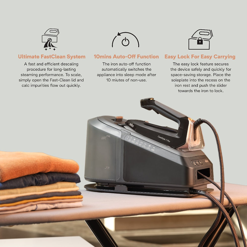 縮圖：Braun CareStyle 7 Pro 壓力式蒸氣熨斗 IS7286BK Steam Generator Iron