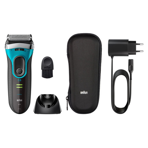 Braun Series 3 ProSkin 3080s Shaver充電式乾濕兩用電鬚刨，帶有充電