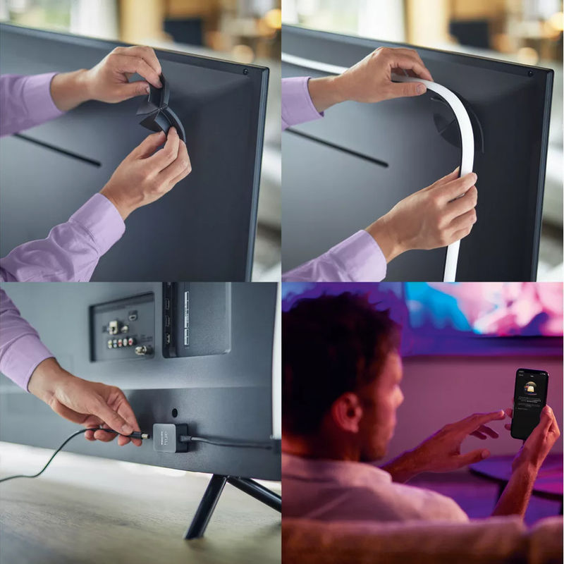 縮圖：Hue Play 65 吋漸變全彩情境燈帶 (電視適用) Gradient Lightstrip (for TV)