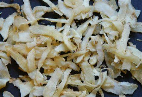 Thumbnail: Close-up of dried, sliced organic astragalus root; Alternative medicine background.