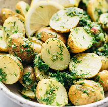 Lemon Dill Potato Salad (No Mayo)