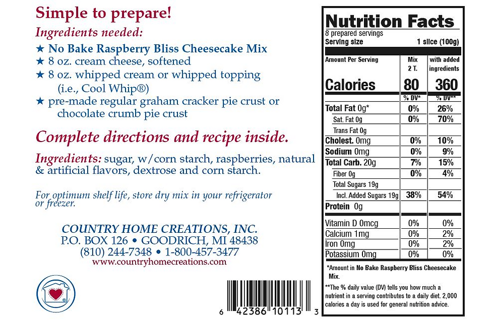 Thumbnail: No Bake Raspberry Bliss Cheesecake Mix