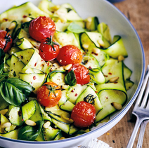 Tuscan Herb Zucchini Pappardelle