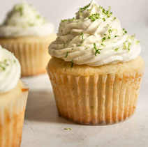 Vegan Persian Lime Cupcakes