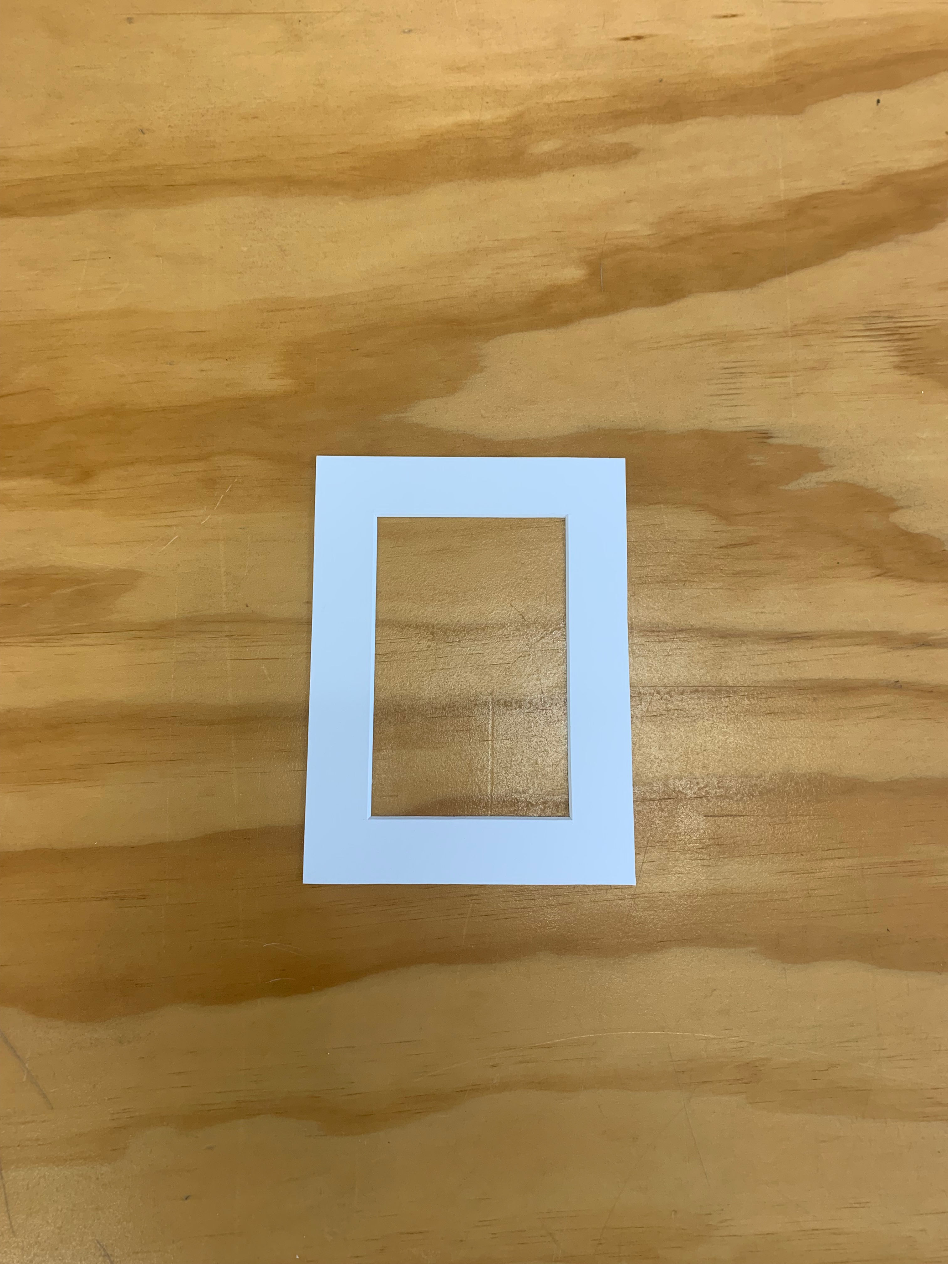 A6 opening (to fit A5 frame) - Precut Mat (Acid-Free)