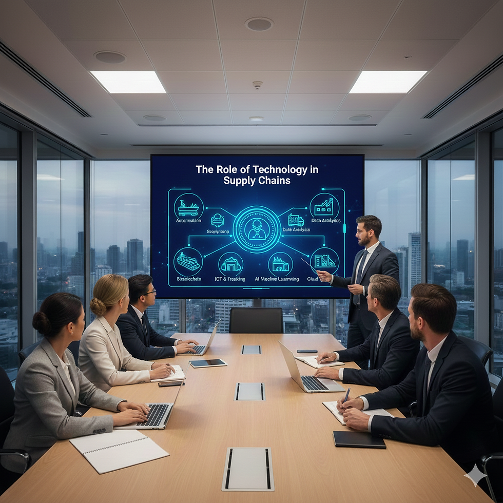 The Role of Technology in Supply Chains