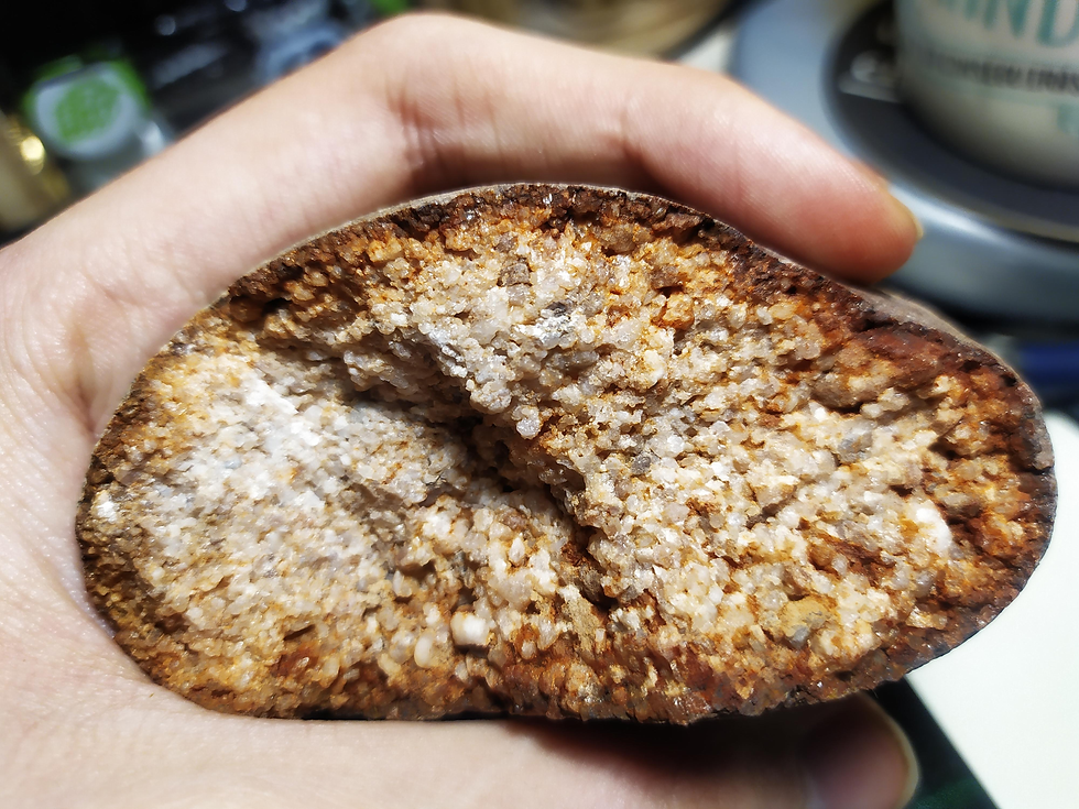Rock or bread?