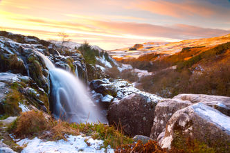 The Loup of Fintry waterfall