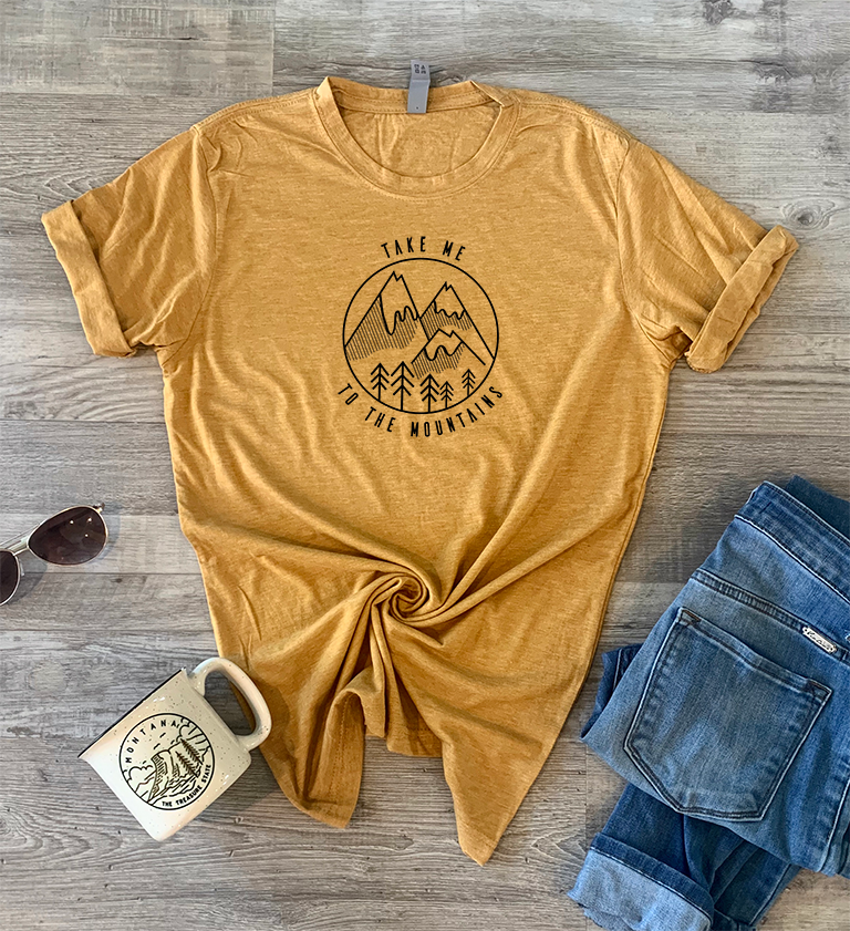 Thumbnail: Take Me To The Mountains T-Shirt